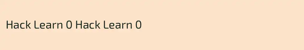 Hack Learn 0 Hack Learn 0